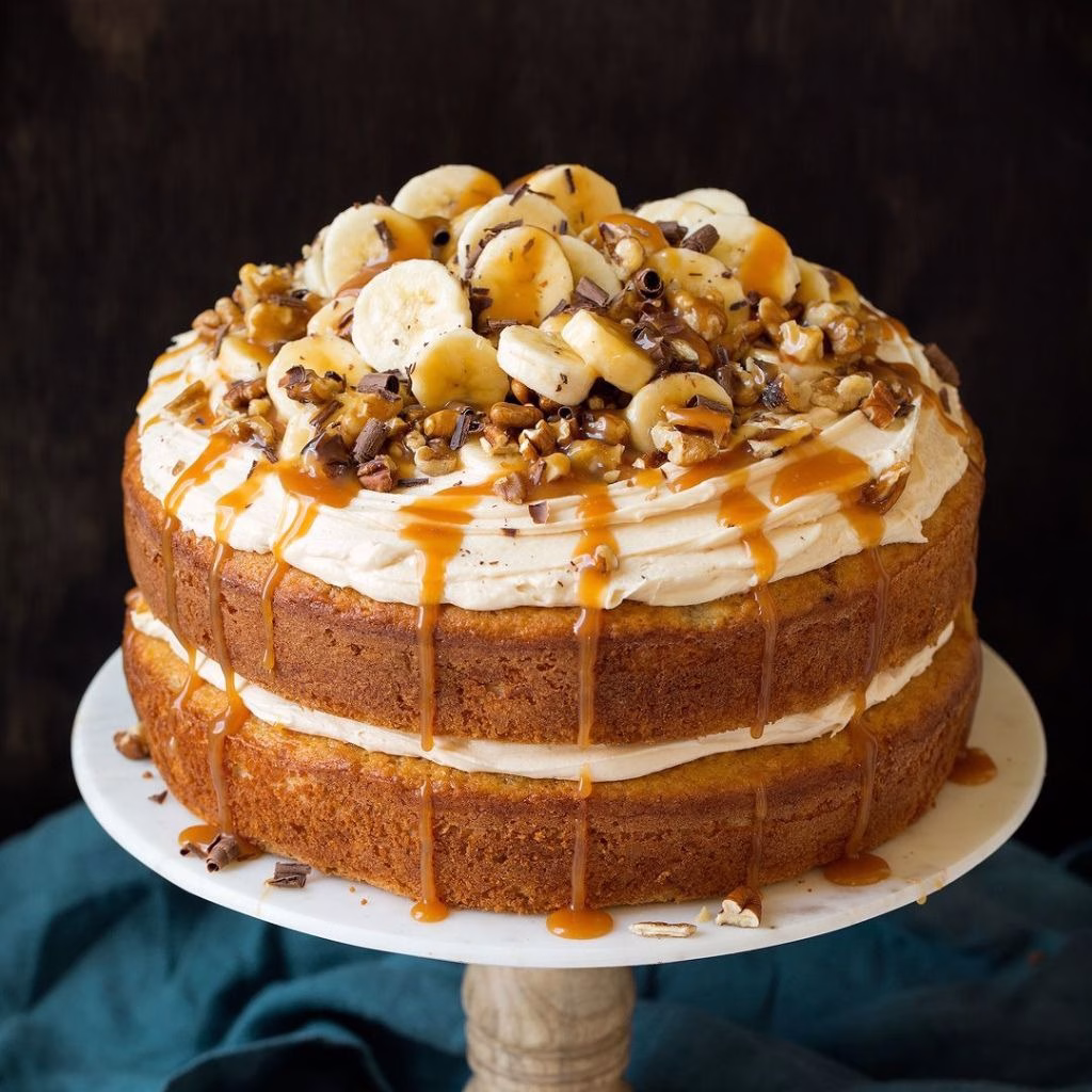 Unlock the Secrets to an Incredible Moist Caramel Banana Cake